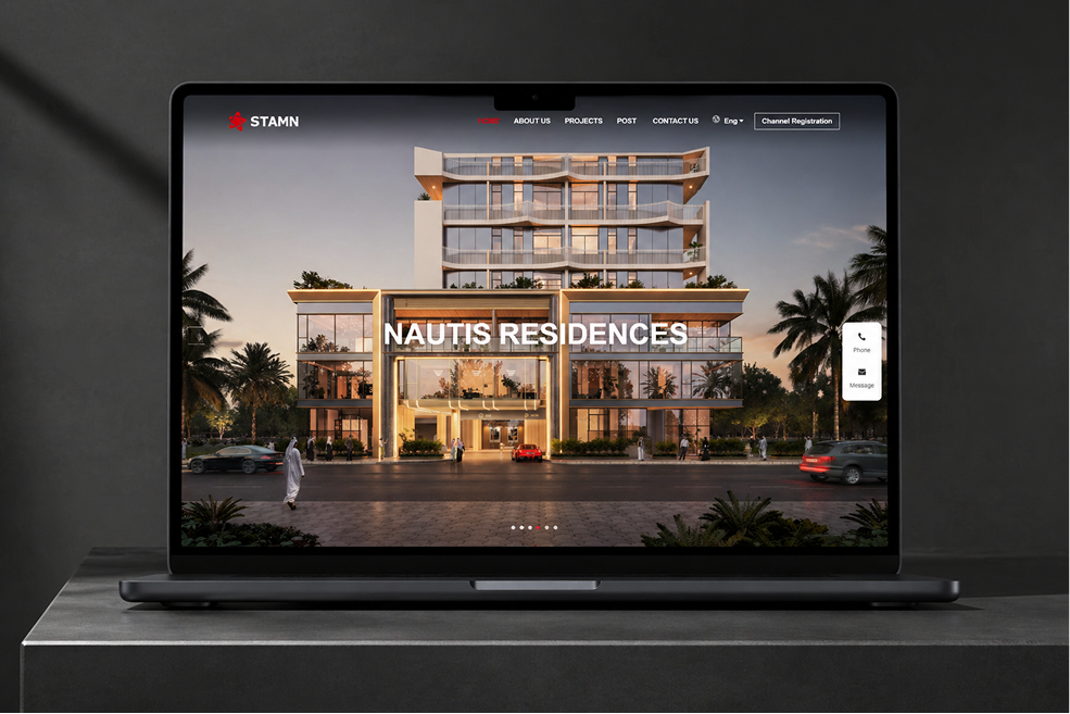 STAMN 高端地产官网建设