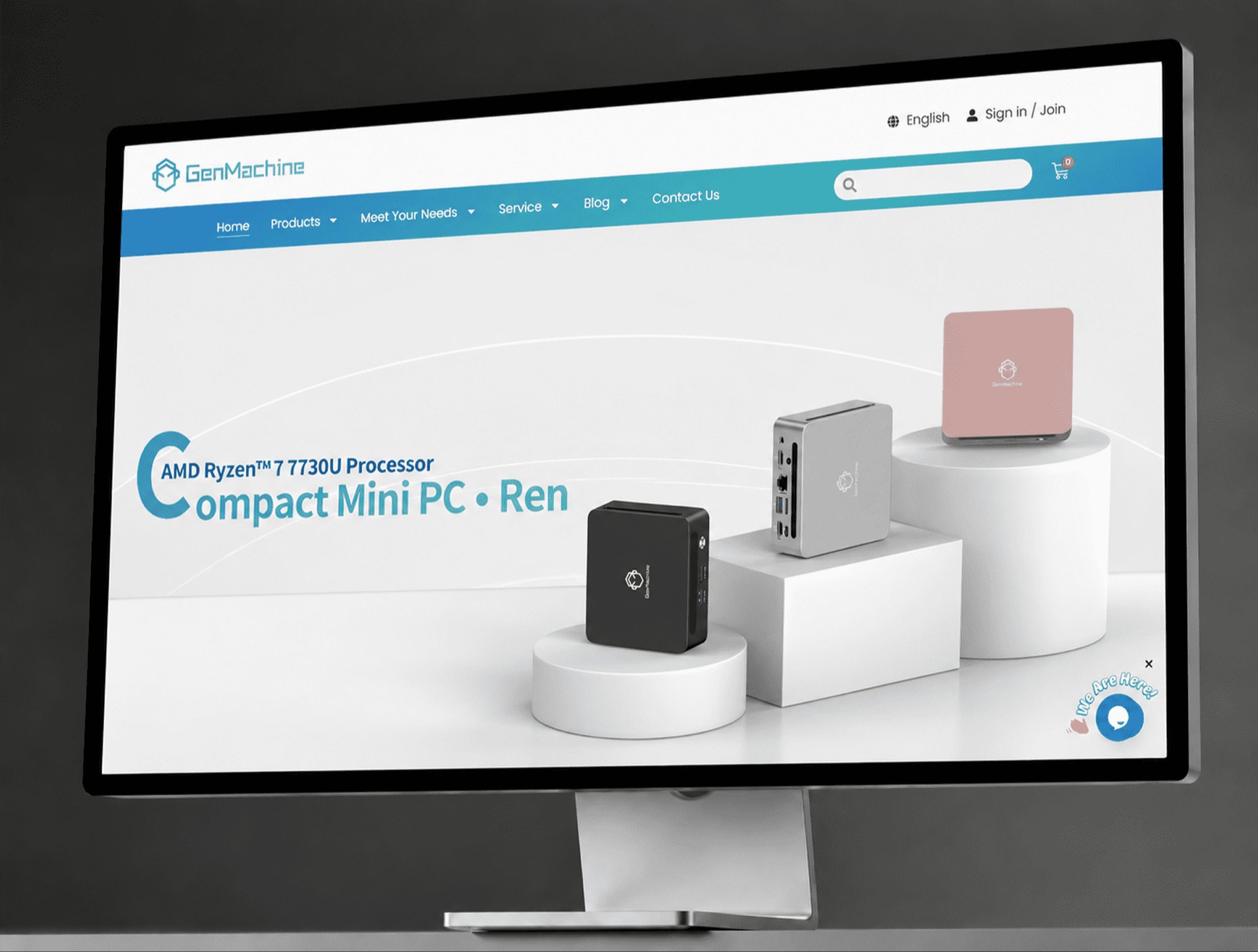 GenMachine 海外独立站网页设计&搭建